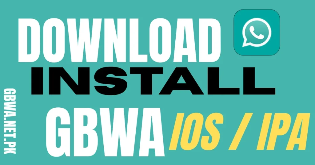 Download & Install GB WhatsApp For iOS